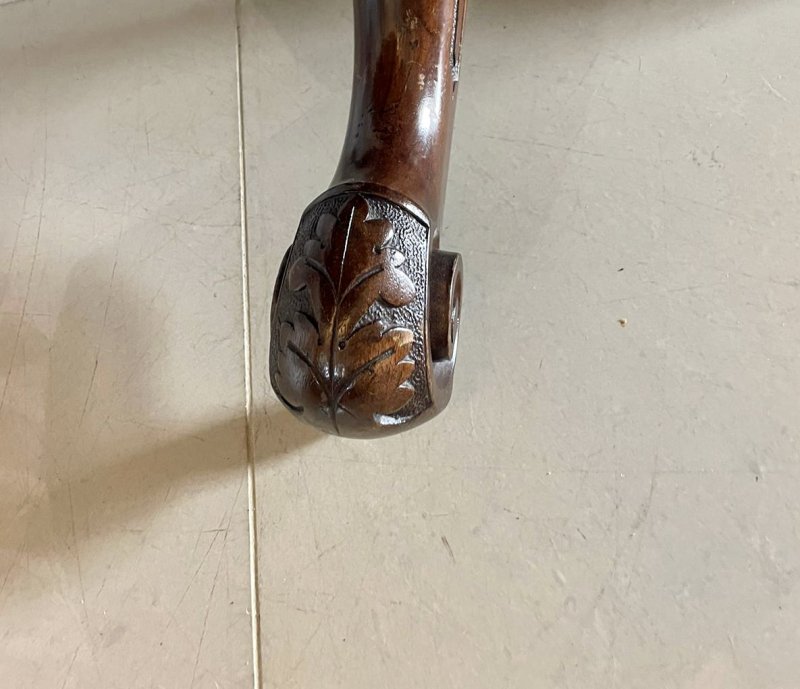 Antique Victorian Quality Mahogany Dining Table - Image 12